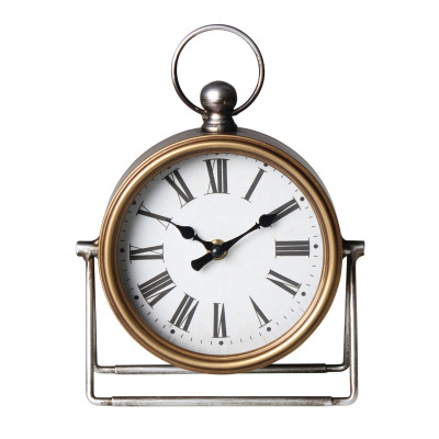 Zegar stojący ALPEN 18x24 cm mechanizm cichy retro - 5903754816864