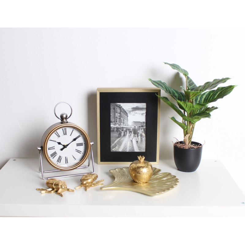Zegar stojący ALPEN 18x24 cm mechanizm cichy retro - 5903754816864
