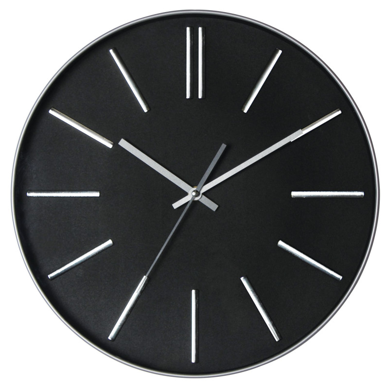 Zegar ścienny Splendid ASTI czarny średnica 35cm - 5903754816963
