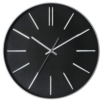 Zegar ścienny Splendid ASTI czarny średnica 35cm - 5903754816963