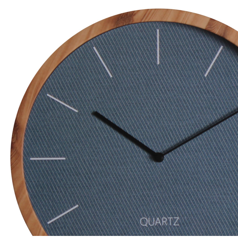 Zegar ścienny BERN średnica 30x4cm cichy mechanizm - 5903754813887