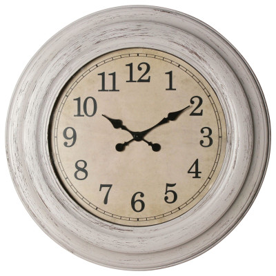 Zegar ścienny Dunas śr. 75 cm cichy mechanizm - 5903754816994