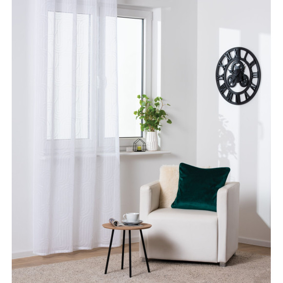 Zegar ścienny Nero śr. 58 cm czarny - 5908262443441