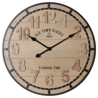 zegar ścienny ROCA Vintage śr. 60x4,5 cm cichy mechanizm - 5903754816901