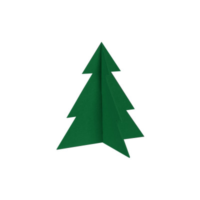 Choinka stojąca filcowa Pine zielona 22 x 23 cm - 5903754814747