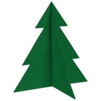 Choinka stojąca filcowa Pine zielona 29 x 30 cm - 5903754814808