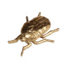 Dekoracja BEETLE, chrząszcz 10x9x3,5cm, polyresin, kol.złoty - 5903754815157