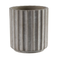 Doniczka osłonka Bent beton 19 cm - 5903754803260