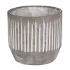 Doniczka osłonka Finn beton 21 cm szara - 5903754806957