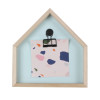 Ramka domek drewniana Hydda 18x19 cm miętowa - 5903754803871