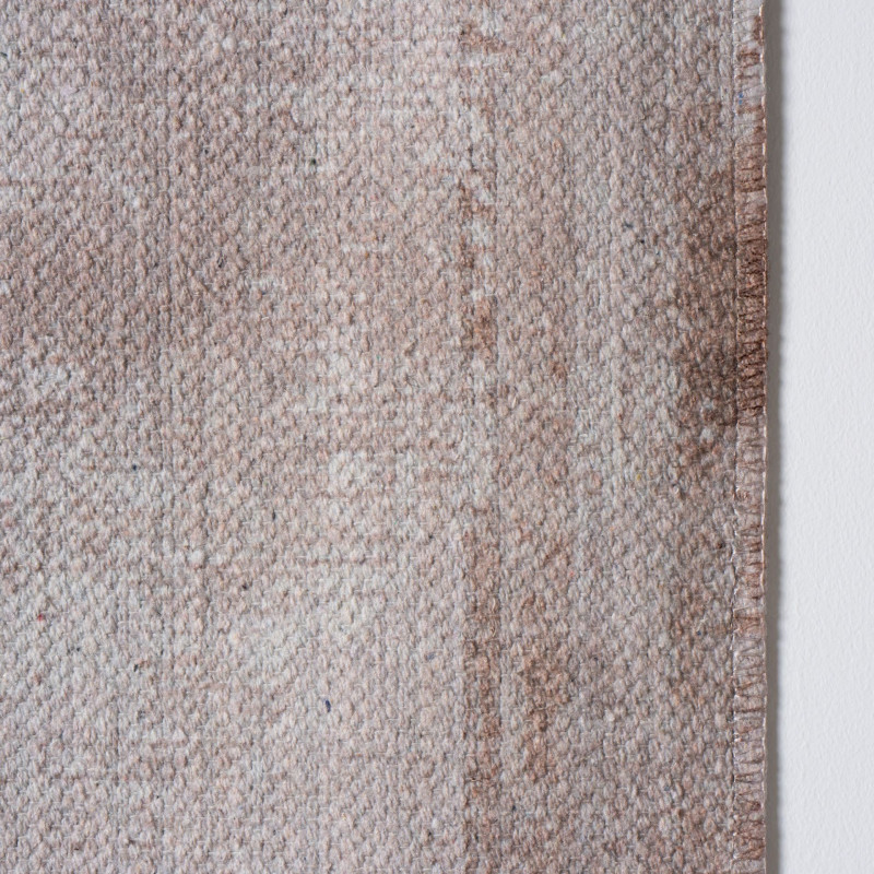 Dywan drukowany CLEO ,natura 50x80cm szaro-beżowy bawełna - 5903754830471