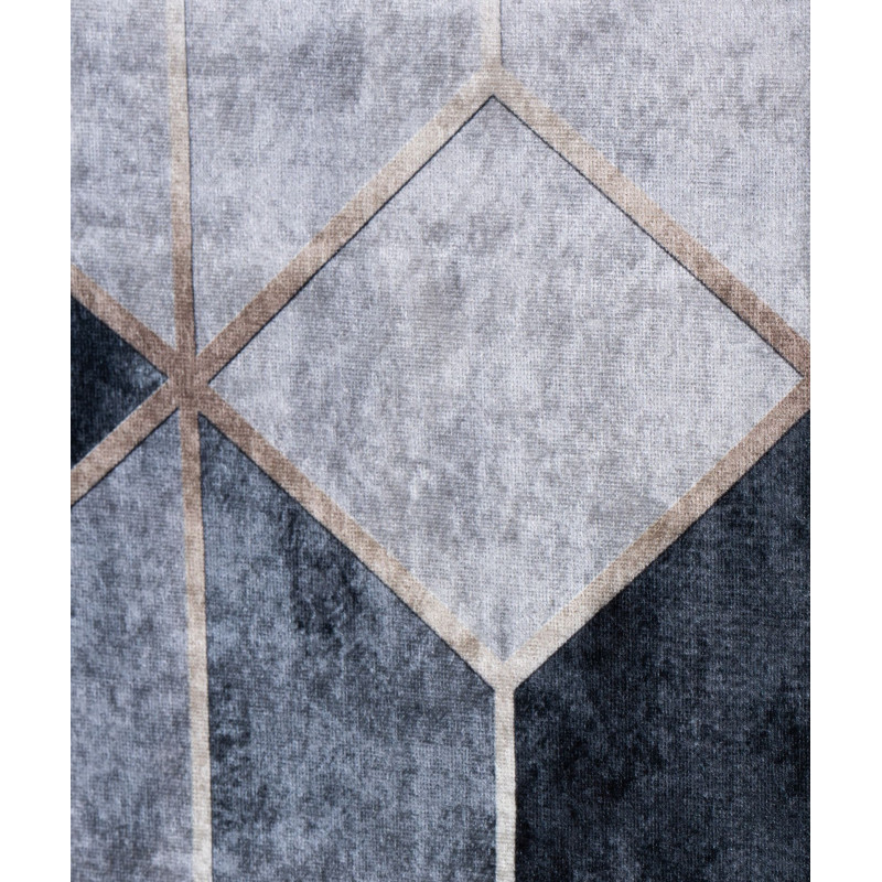 Dywan drukowany ARNO, petra 50x80cm, kol. czarny - 5903754823688