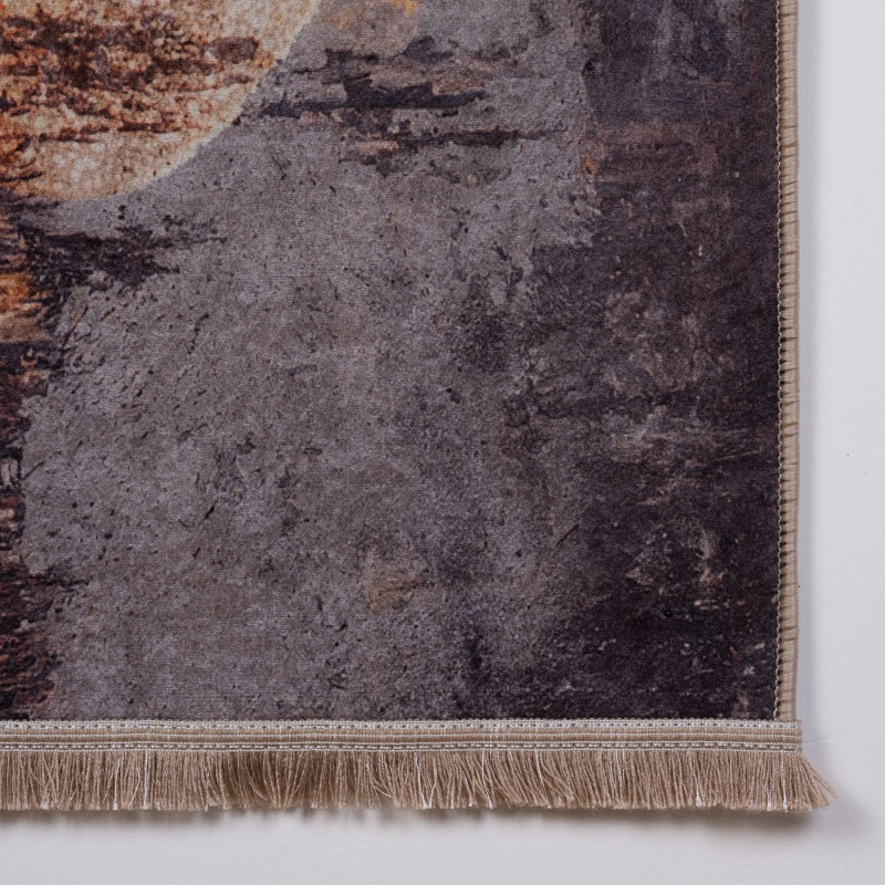 Dywan drukowany HARU, petra 50x80cm, wielokolorowy - 5903754827402