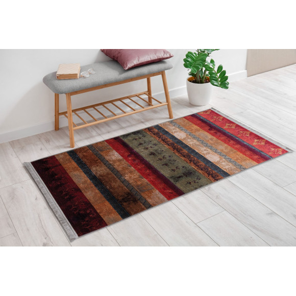 Dywan drukowany SABI,petra 60x120cm, wielokolorowy - 5903754821974