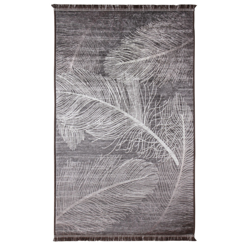 Dywan drukowany SAVA, petra 50x80cm, kol. beż pióra - 5903754823794