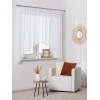 Firana z taś/frędzlami ARLO 290/160 cm, kol. biały - 5903754813825