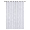 Firana Cloud biała zdobienie kółka 290x260 cm biała - 5903754810206