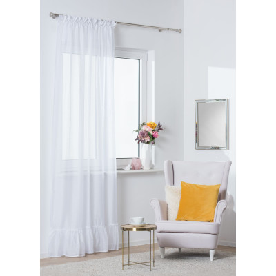Firanka na taśmie EMILIA 140x260 biała - 5903754815287