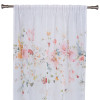 Firana z taśmą FLOWER, 138x260 cm multikolor kwiaty - 5903754825224