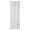 Firana klasyczna poliester 140 cm x 260 kółka biała fantazyjne zdobienie - 5903754818127