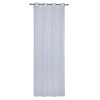 Firana z kółkami VIHAR 140/260 cm, kol. biały srebrny wzór - 5903754824500