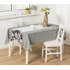 Bieżnik Alice 40x140 cm biały w kwiaty - 5903754806728