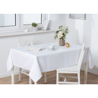 Obrus plamoodporny BIMO rozm. 140x180cm, kol. biały - 5903754830051