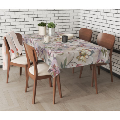 Cerata PVC MORET roz.90x140cm gruba motyw roślinny, kwiaty - 5903754831867