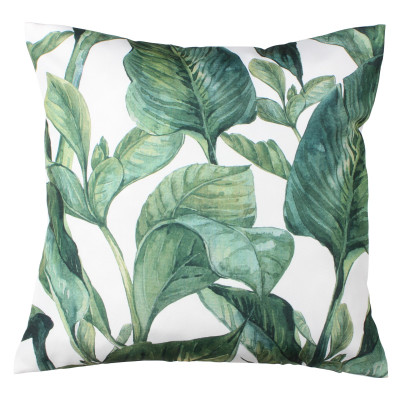Poszewka dekoracyjna Calatea 45x45 cm liście - 5903754805363