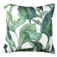 Poszewka dekoracyjna Calatea 45x45 cm liście - 5903754805363