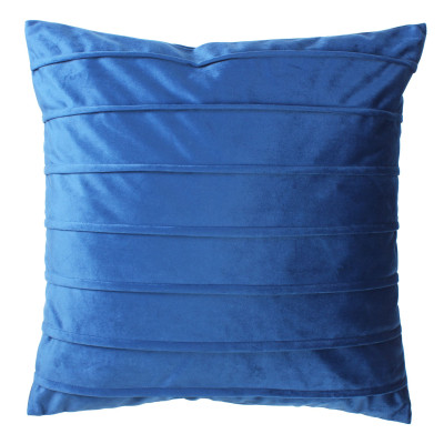 Poszewka aksamitna Feli niebieska 45x45 cm - 5903754805738