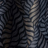 Zasłona z kółkami ALLORO 140x260cm,czarny/złoty nadruk - 5903754828621