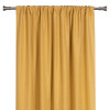 Zasłona z tunelem DERBY 140x260cm musztardowa - 5903754818561