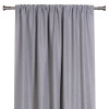 Zasłona z tunelem DERBY 140x260cm szara - 5903754818554