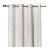 Zasłona z kółkami DUBAI złote przetarcia 140x260 cm ecru - 5903754818608