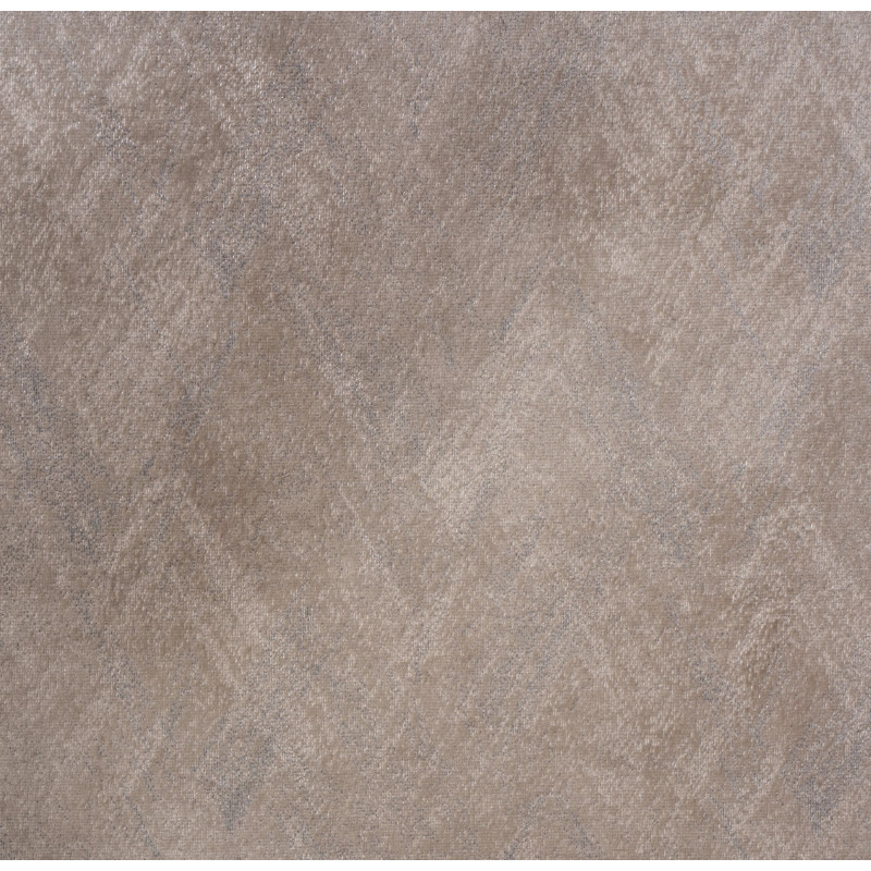 Zasłona z kółkami DUBAI złote przetarcia 140x260 cm taupe - 5903754817168