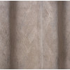 Zasłona z kółkami DUBAI złote przetarcia 140x260 cm taupe - 5903754817168