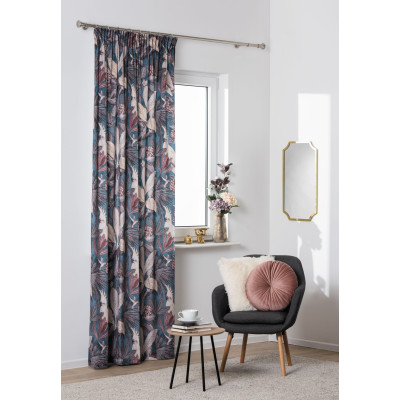 Zasłona Parrot papugi morska 140 x 260 cm taśma - 5903754818462