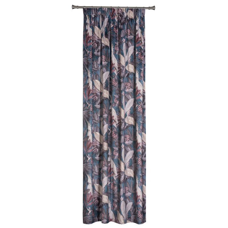 Zasłona Parrot papugi morska 140 x 260 cm taśma - 5903754818462