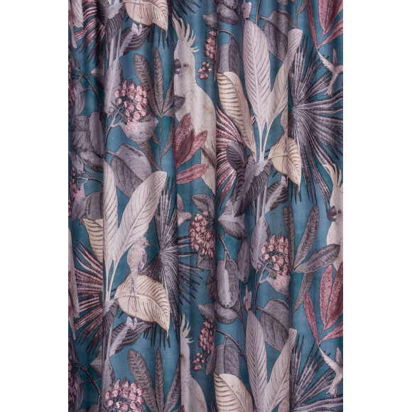 Zasłona Parrot papugi morska 140 x 260 cm taśma - 5903754818462