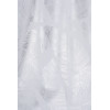 Zasłona z kółkami VANUA 140x260 cm kolor off white wzór liście bananowca - 5903754817243