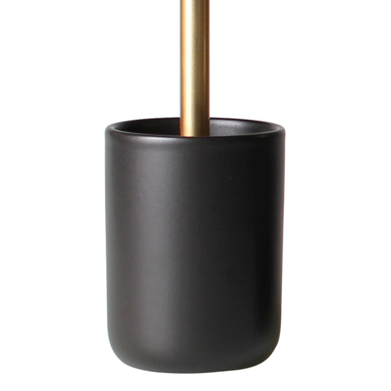 Szczotka do WC ALDO 8,8x8,8x35 cm kol.czarny - 5903754819339