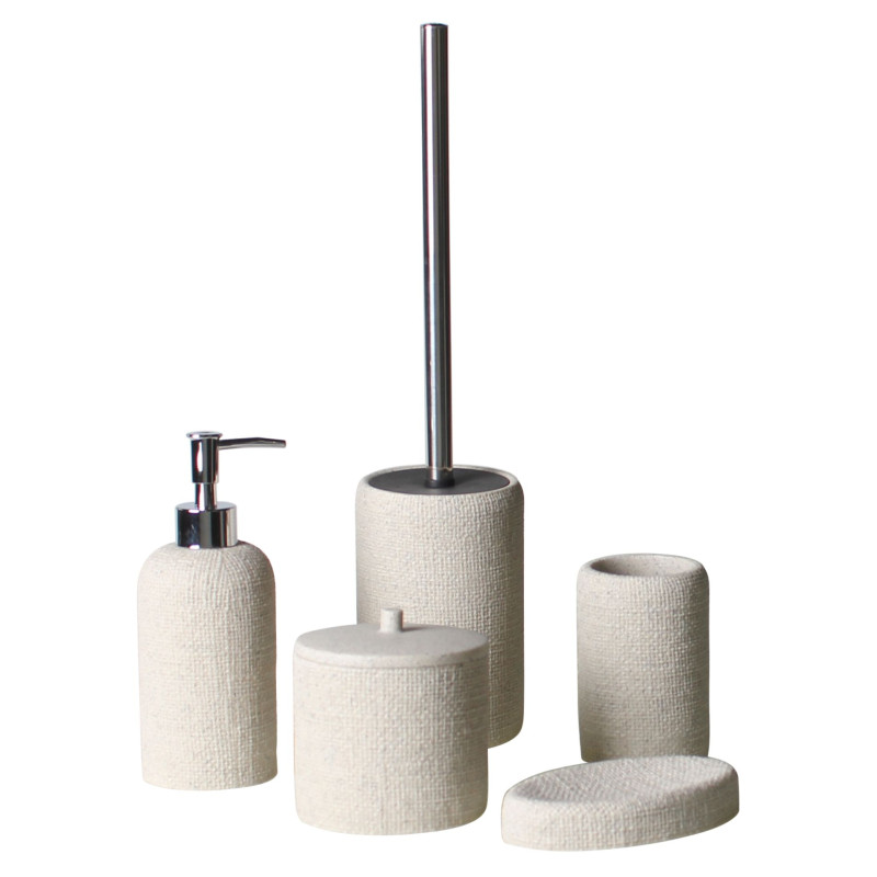 Kubek ARIA 7x7,5cm, wys. 11 cm kol.beżowy - 5903754819186