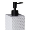 Dozownik ARMO 7x7cm, wys. 18,5cm biały - 5903754819018