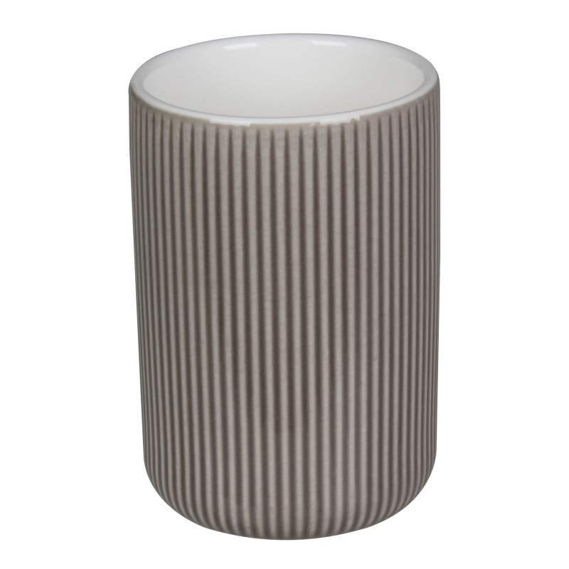 Kubek łazienkowy Ascot brązowy - 5903754810138