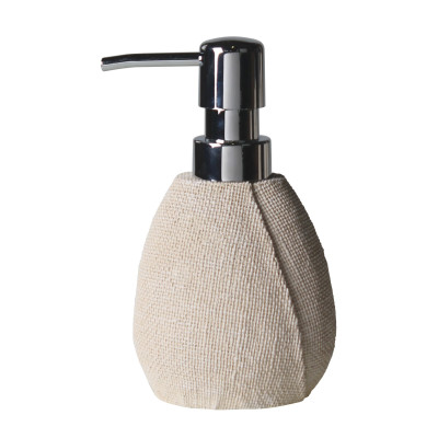 Dozownik CARO 9x6,5cm, wys. 15cm kol.beżowy - 5903754827082