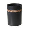 Kubek FANCY 6,7X6,7x10cm, kol. czarny glamour kryształki cyrkonie - 5903754823374