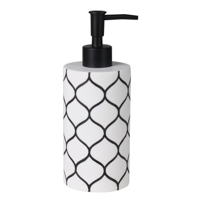 Dozownik NET 7x7cm, wys. 19cm biały - 5903754823398