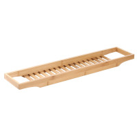 Półka na wannę SANYA, 70x14,5x4,5 cm bambus - 5903754803956