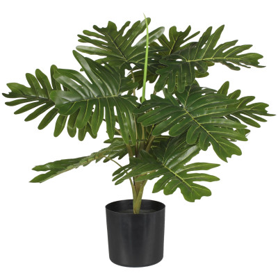 Sztuczna roślina Filodendron 55 cm jak prawdziwa - 5903754806384
